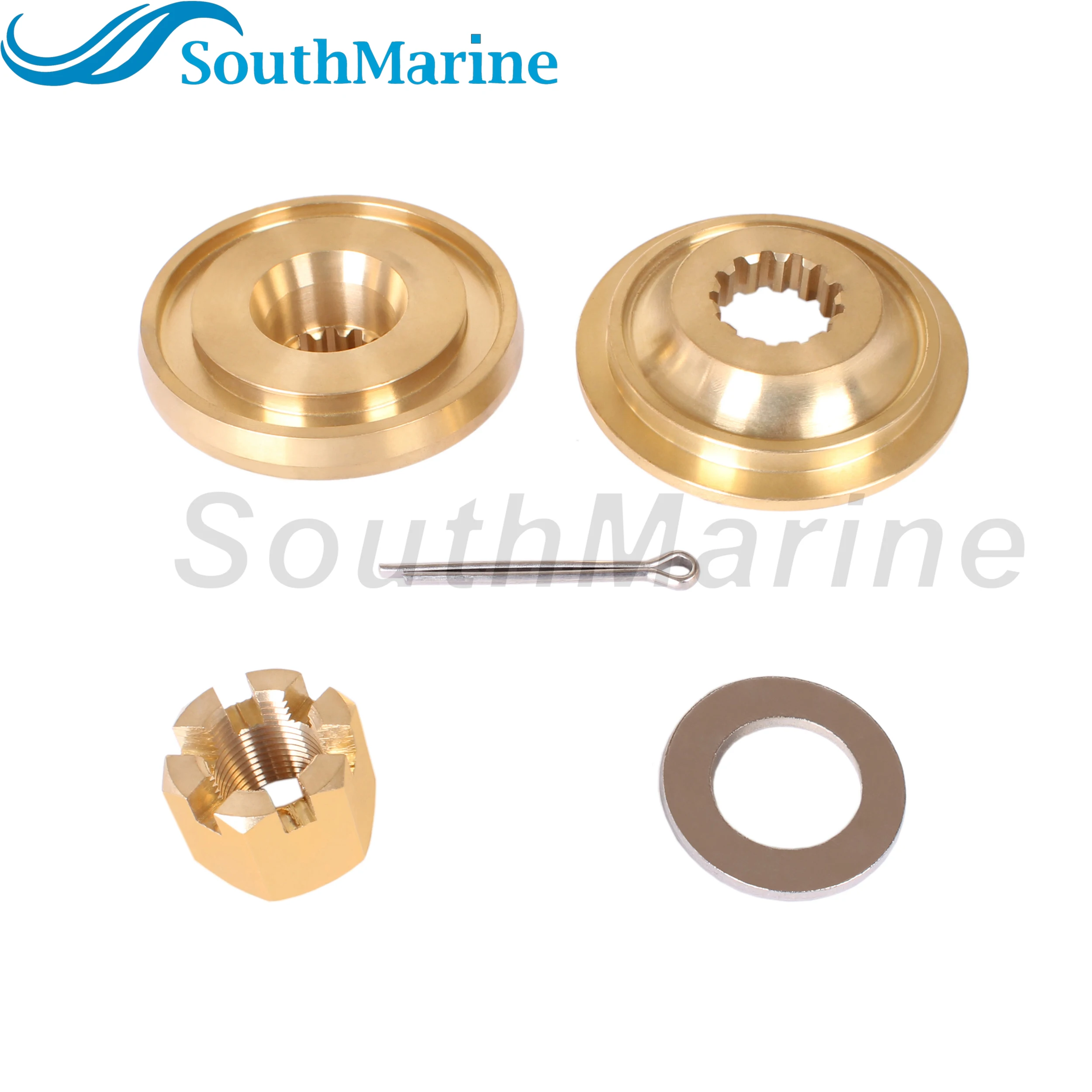 Outboard Motor 57635-95510 Stopper Propeller Bush / Thrust Washer, 57633-94500 Spacer, 09141-18005 Nut Kit for Suzuki 60HP-140HP
Outboard Motor 57635-95510 Stopper Propeller Bush / Thrust Washer, 57633-94500 Spacer, 09141-18005 Nut Kit for Suzuki 60HP-140HP