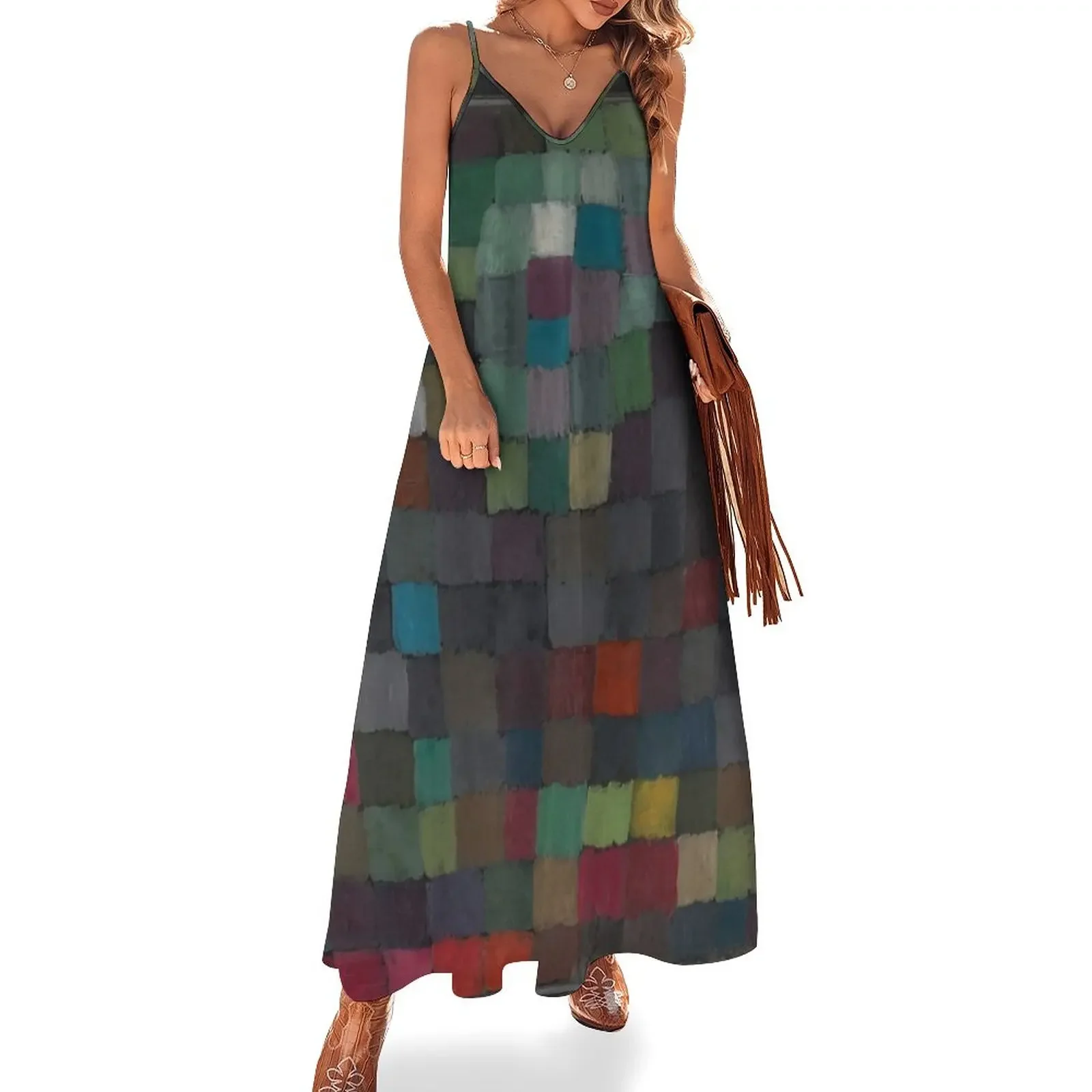 May Picture, Paul Klee Sleeveless Dress Woman dresses summer dress woman 2025 trendy Dress
May Picture, Paul Klee Sleeveless Dress Woman dresses summer dress woman 2025 trendy Dress