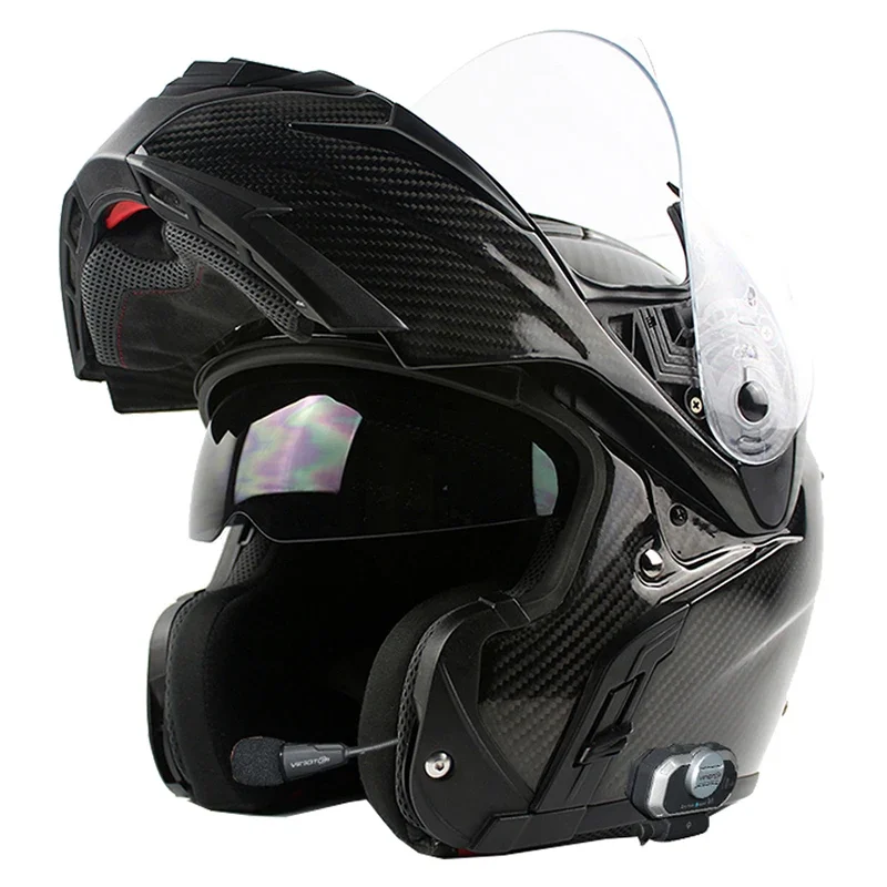Safe Flip Up ECE Motorcycle Helmet Affordable Double Lens Motorbike Helmet Racing Helmetscarbon fibre motorcycle helmet B1
Safe Flip Up ECE Motorcycle Helmet Affordable Double Lens Motorbike Helmet Racing Helmetscarbon fibre motorcycle helmet B1