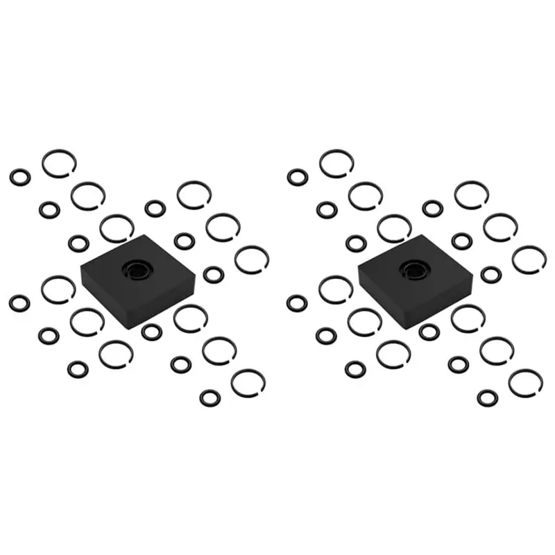【EFFICIENT 】2 комплекта 3/8-дюймового ударного стопорного кольца с зажимом, ударное фрикционное кольцо для электрического/пневматического ударного ключа
【EFFICIENT 】2 комплекта 3/8-дюймового ударного стопорного кольца с зажимом, ударное фрикционное кольцо для электрического/пневматического ударного ключа