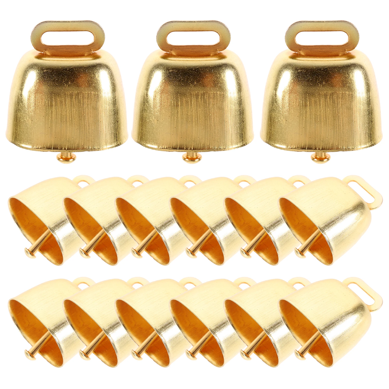 15pcs Golden Bells Metal Cow Sheep Christmas Decor Jingle DIY Craft Cow Bells Loud Alarm Goat Goat Bell Accessories
15pcs Golden Bells Metal Cow Sheep Christmas Decor Jingle DIY Craft Cow Bells Loud Alarm Goat Goat Bell Accessories