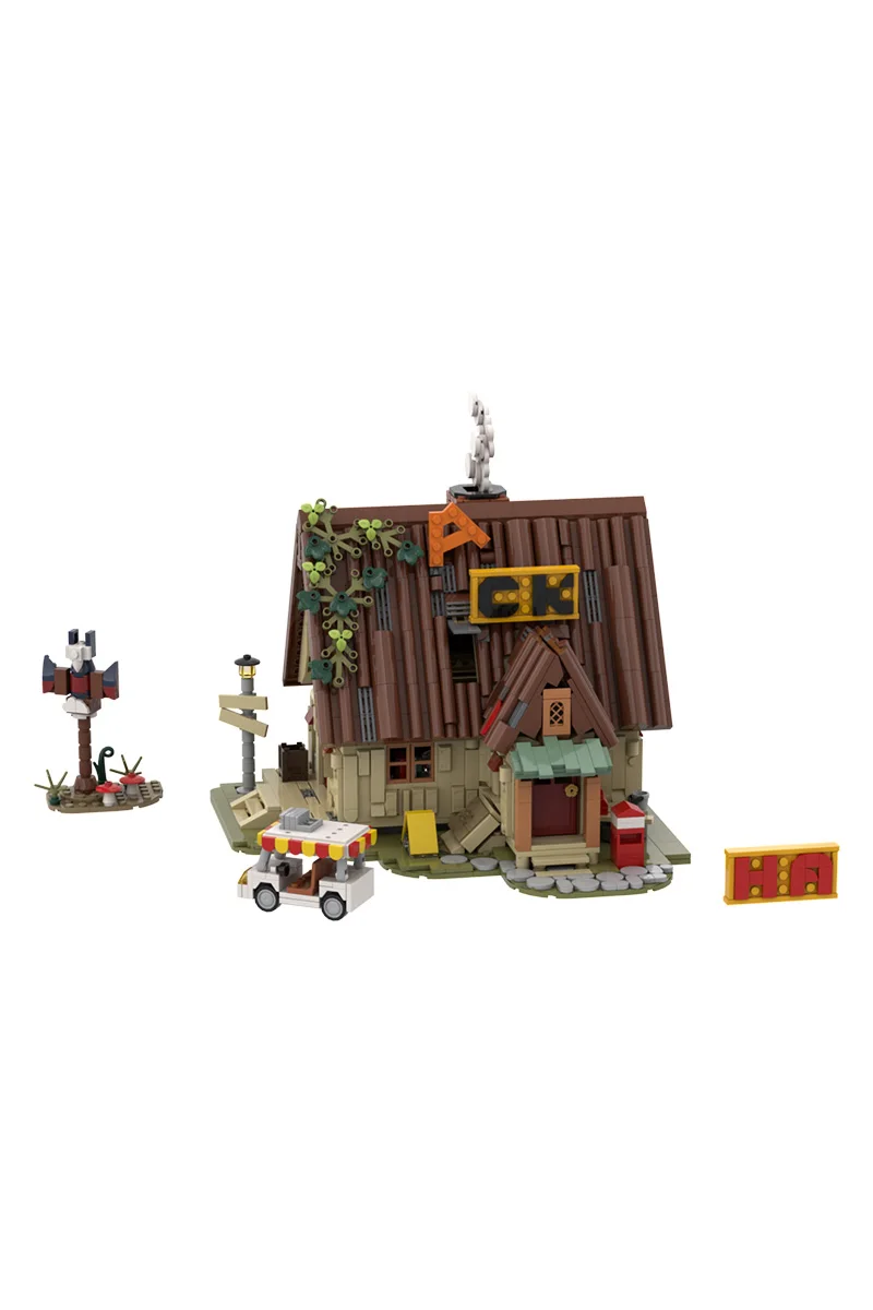 MOC Bill Seif House Building Block Наборы моделей Гравитационный дом Mystery Shack Архитектура Кирпичи Сборка игрушек Наборы Подарки на день рождения
MOC Bill Seif House Building Block Наборы моделей Гравитационный дом Mystery Shack Архитектура Кирпичи Сборка игрушек Наборы Подарки на день рождения