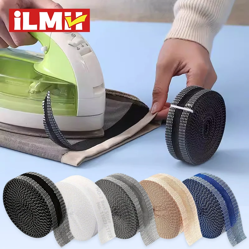 Self Adhesive Pants Hem Tape No Sew Iron on Trouser Edge Hemming Strip DIY Fabric Adhesive Tape for Quick Fix Jean Clothing
Self Adhesive Pants Hem Tape No Sew Iron on Trouser Edge Hemming Strip DIY Fabric Adhesive Tape for Quick Fix Jean Clothing