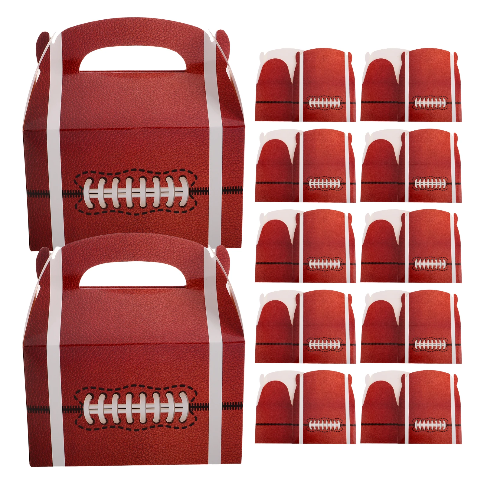 50pcs Football Party Supplies Birthday Wedding Boxes Paperboard Candy Box Decorations Large Capacity Durable Material Sports
50pcs Football Party Supplies Birthday Wedding Boxes Paperboard Candy Box Decorations Large Capacity Durable Material Sports