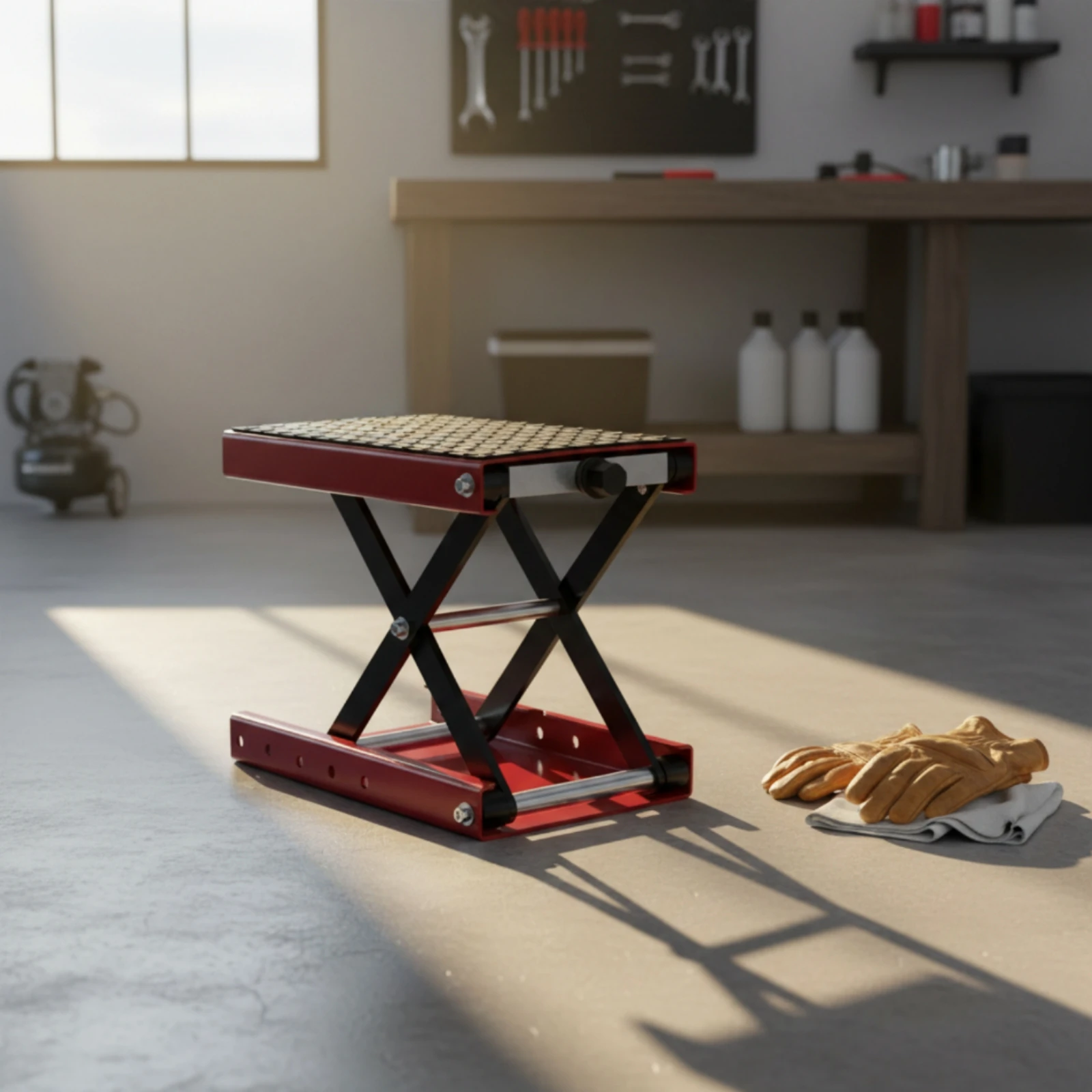 Motorcycle Lift Lift Removable Crank Handle Motorcycle Lift Table Scissor Lift Platform Metal Garage Equipment Non-Slip
Motorcycle Lift Lift Removable Crank Handle Motorcycle Lift Table Scissor Lift Platform Metal Garage Equipment Non-Slip