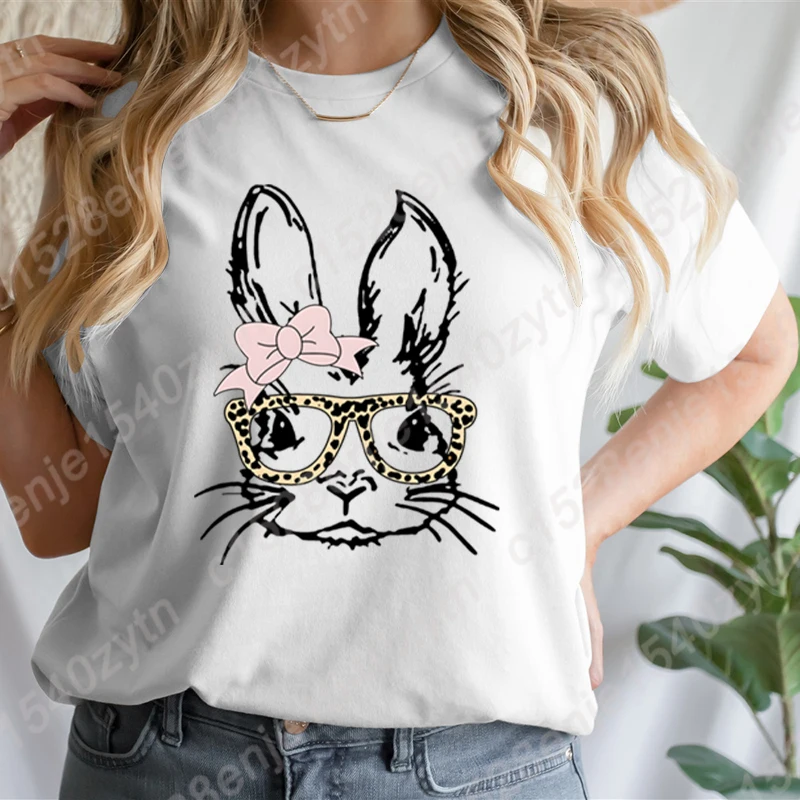 Women Popular T-Shirt Easter Day Bunny Print T-shirt Summer Casual Loose Crew Neck Tee Shirt Creative Personalized T-Shirts Tops
Women Popular T-Shirt Easter Day Bunny Print T-shirt Summer Casual Loose Crew Neck Tee Shirt Creative Personalized T-Shirts Tops