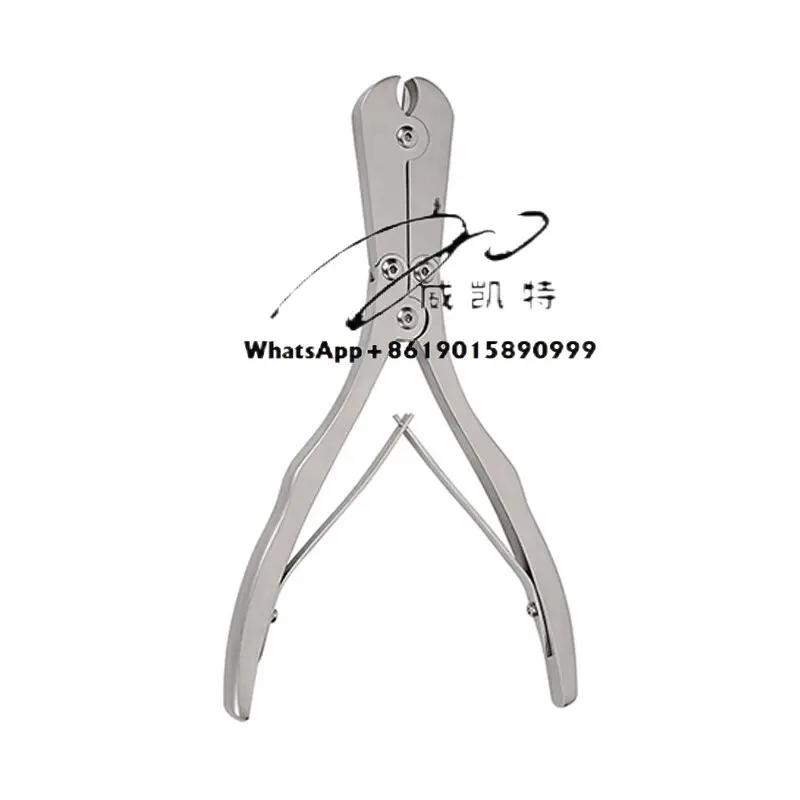 High Factory Quality Double Blades Wire Shears Orthopedic Surgical Instrument Wire Cutter
High Factory Quality Double Blades Wire Shears Orthopedic Surgical Instrument Wire Cutter