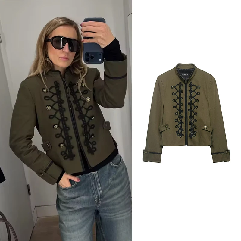 Spring Women's New Jackets 2026 Fashion Retro Slim Short Elegant Women's Jackets Chic Youth Travel Party Spring Warm Coats
Spring Women's New Jackets 2026 Fashion Retro Slim Short Elegant Women's Jackets Chic Youth Travel Party Spring Warm Coats
