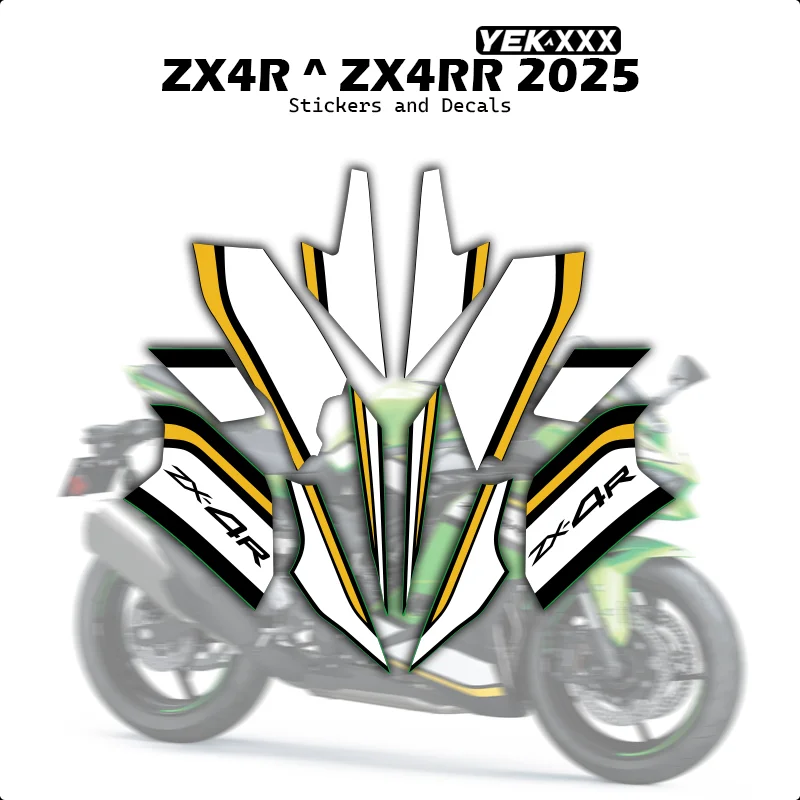 ZX4R 4RR 2025 For Kawasaki ZX-4R ZX-4RR 2021-2024 - Fairing Sticker Decal Set
ZX4R 4RR 2025 For Kawasaki ZX-4R ZX-4RR 2021-2024 - Fairing Sticker Decal Set