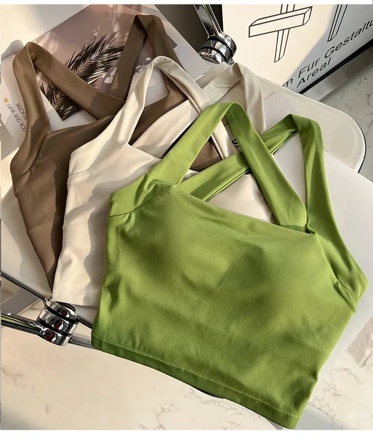 Women Nylon Cross Back Sports Bras Medium Support Padded Yoga Top Fitness Bra ush Up Padded Gym Yoga Fitness Bras Activewear
Women Nylon Cross Back Sports Bras Medium Support Padded Yoga Top Fitness Bra ush Up Padded Gym Yoga Fitness Bras Activewear