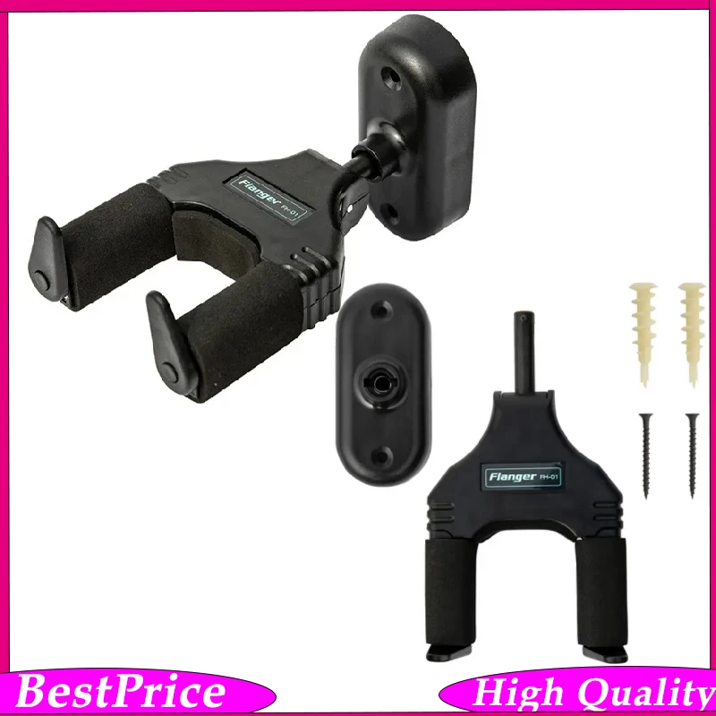 Flanger FH-01 Guitar Wall Mount Ukulele Guitar Hanger Hook Stringed Instrument Holder Auto Grip System Rubber Guitar Accessories
Flanger FH-01 Guitar Wall Mount Ukulele Guitar Hanger Hook Stringed Instrument Holder Auto Grip System Rubber Guitar Accessories