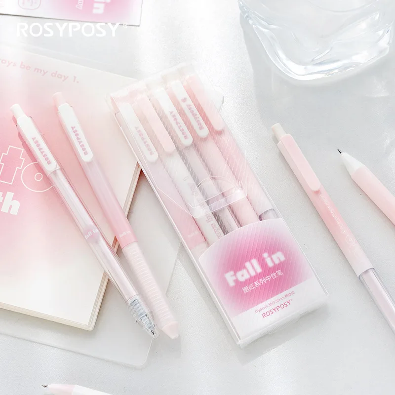 Rosyposy Soft Gradient Powder Blusher Набор ручек Girl Heart Press Water Brush Тема Нейтральные гелевые ручки для офиса и школьных принадлежностей
Rosyposy Soft Gradient Powder Blusher Набор ручек Girl Heart Press Water Brush Тема Нейтральные гелевые ручки для офиса и школьных принадлежностей