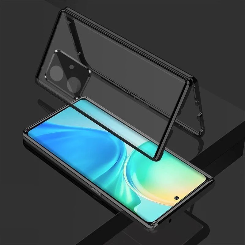 Metal Magnetic Adsorption Phone Case Double Sided Tempered Glass For OnePlus Nord N30 SE CE 4 3 Lite 5G Lens Protect Cover Cases
Metal Magnetic Adsorption Phone Case Double Sided Tempered Glass For OnePlus Nord N30 SE CE 4 3 Lite 5G Lens Protect Cover Cases