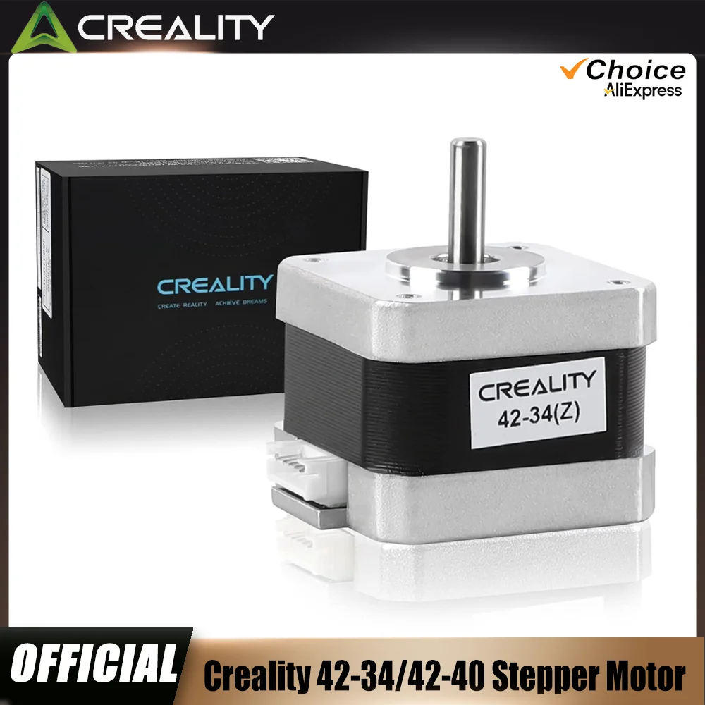 Creality 42-40 42-34(Z) Stepper Motor,3D Printer Z-Axis Stepping Motor for Ender 3 Ender-3 V2 CR-6 SE High Step Accurac Low Nois
Creality 42-40 42-34(Z) Stepper Motor,3D Printer Z-Axis Stepping Motor for Ender 3 Ender-3 V2 CR-6 SE High Step Accurac Low Nois