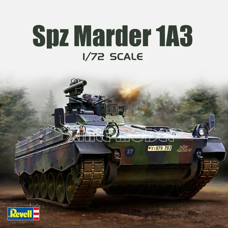 Комплект модели пластикового танка Revell 03326 SPZ Weasel 1A3, пехотная боевая машина 1/72
Комплект модели пластикового танка Revell 03326 SPZ Weasel 1A3, пехотная боевая машина 1/72