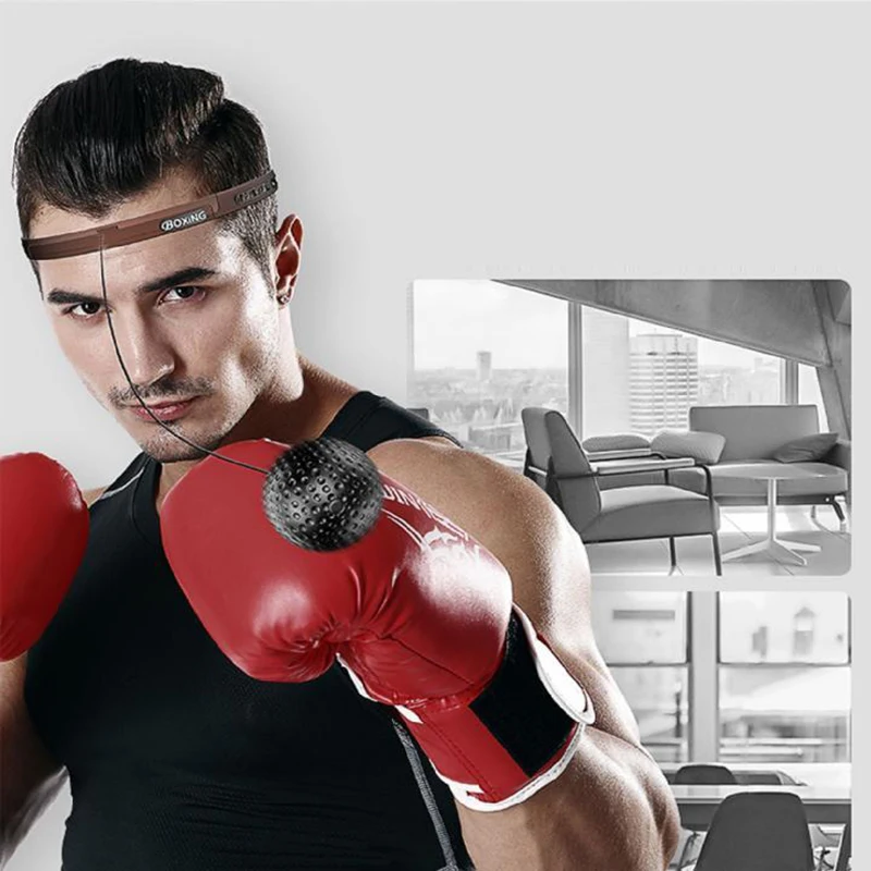 Head-mounted Boxing Speed Ball Training Reaction Ability Agility Boxing Ball Adult Decompression Children's Boxing Sports Toys
Head-mounted Boxing Speed Ball Training Reaction Ability Agility Boxing Ball Adult Decompression Children's Boxing Sports Toys