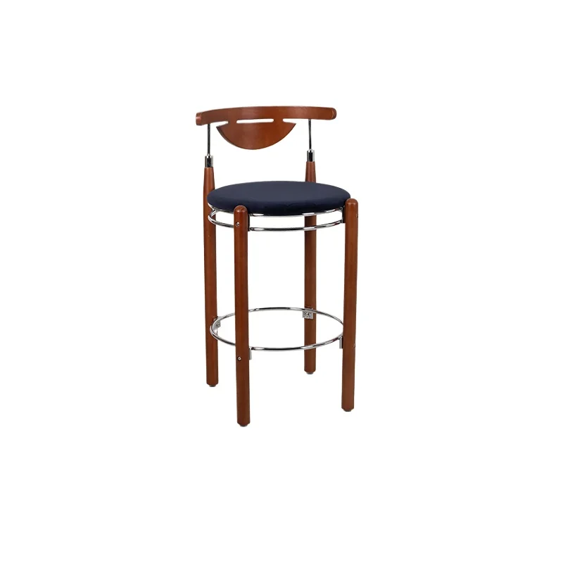 Nordic light luxury bar chair home creative retro bar chair simple backrest high chair
Nordic light luxury bar chair home creative retro bar chair simple backrest high chair