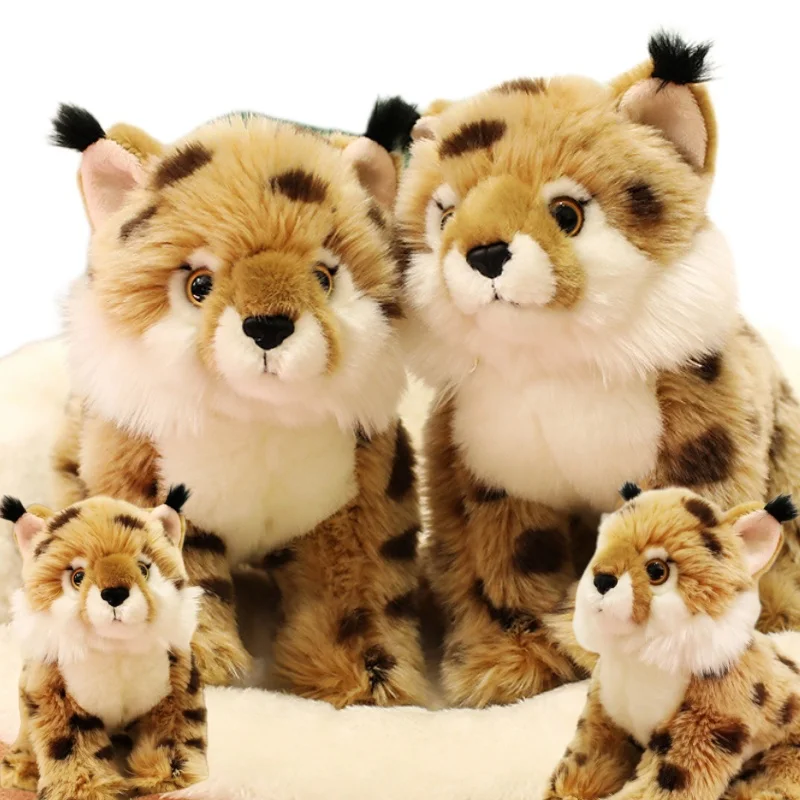 Simulated Lynx Plush Toys Stuffed Forest Animals Cat Tiger PLushie Home Decor Gifts for Kids Birthday
Simulated Lynx Plush Toys Stuffed Forest Animals Cat Tiger PLushie Home Decor Gifts for Kids Birthday