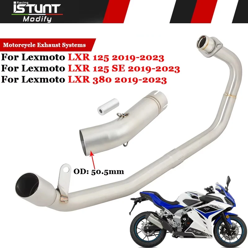 Для Lexmoto LXR 125 SE 380 LXR125 LXR380 2019 2020 2021 2022 2023 мотоциклетные выхлопные системы побега без шнуровки передней средней трубы
Для Lexmoto LXR 125 SE 380 LXR125 LXR380 2019 2020 2021 2022 2023 мотоциклетные выхлопные системы побега без шнуровки передней средней трубы