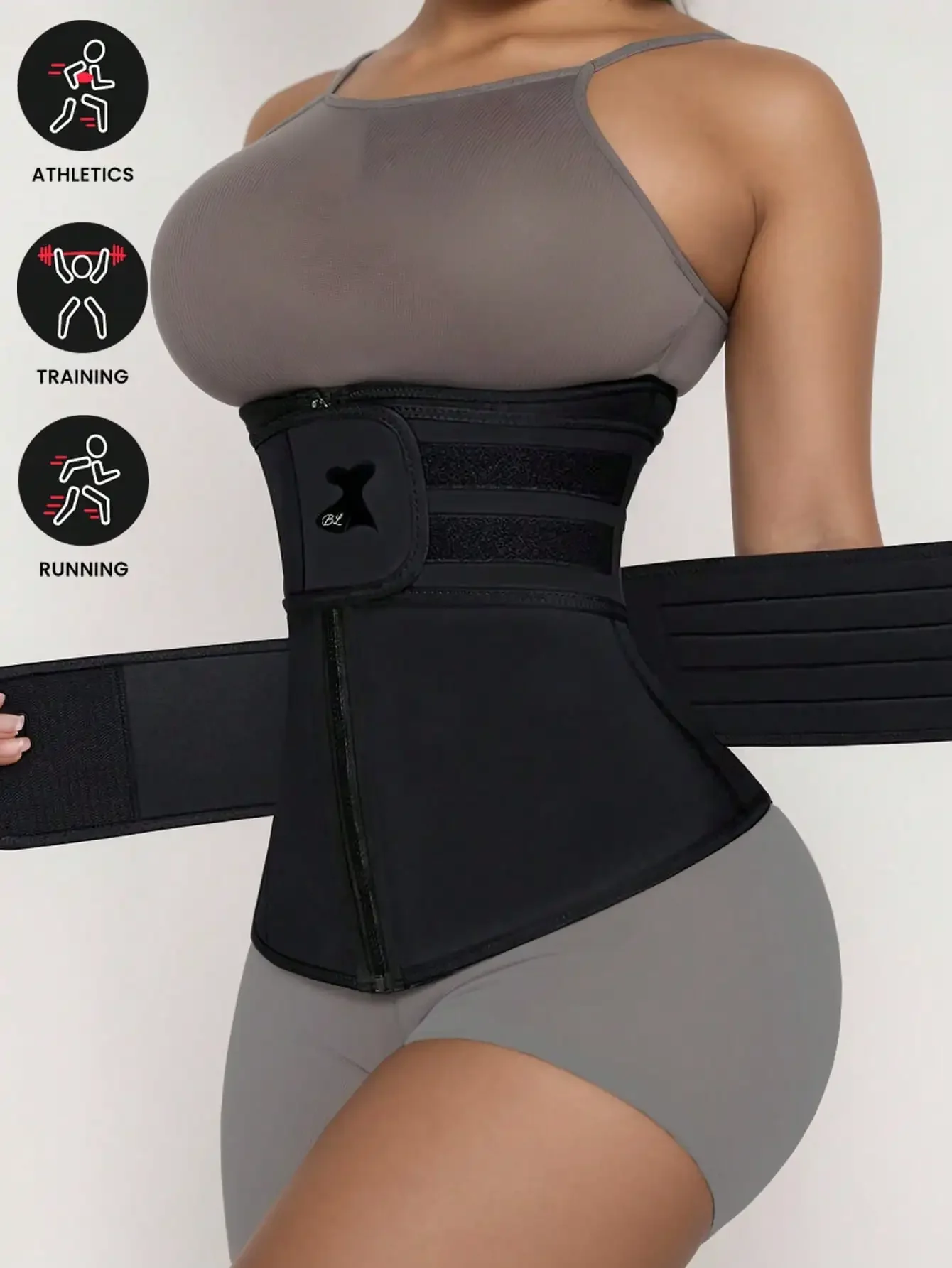 Sports Outdoor Synthetic Rubber Sports Yoga Fitness Corset Shapewear Waist Trainer Corset Gym Accessories Black Spring
Sports Outdoor Synthetic Rubber Sports Yoga Fitness Corset Shapewear Waist Trainer Corset Gym Accessories Black Spring