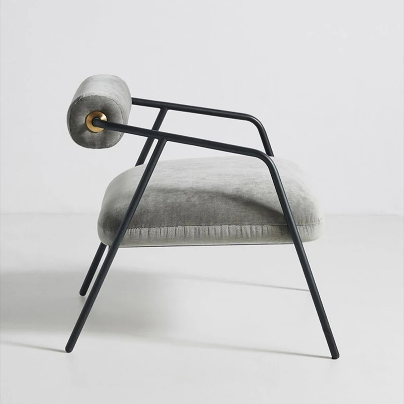 Lazy Arm Living Room Chairs Nordic Designer Metal Living Room Chairs Modern Single Relax Meuble De Salon Home Furniture WK50LC
Lazy Arm Living Room Chairs Nordic Designer Metal Living Room Chairs Modern Single Relax Meuble De Salon Home Furniture WK50LC
