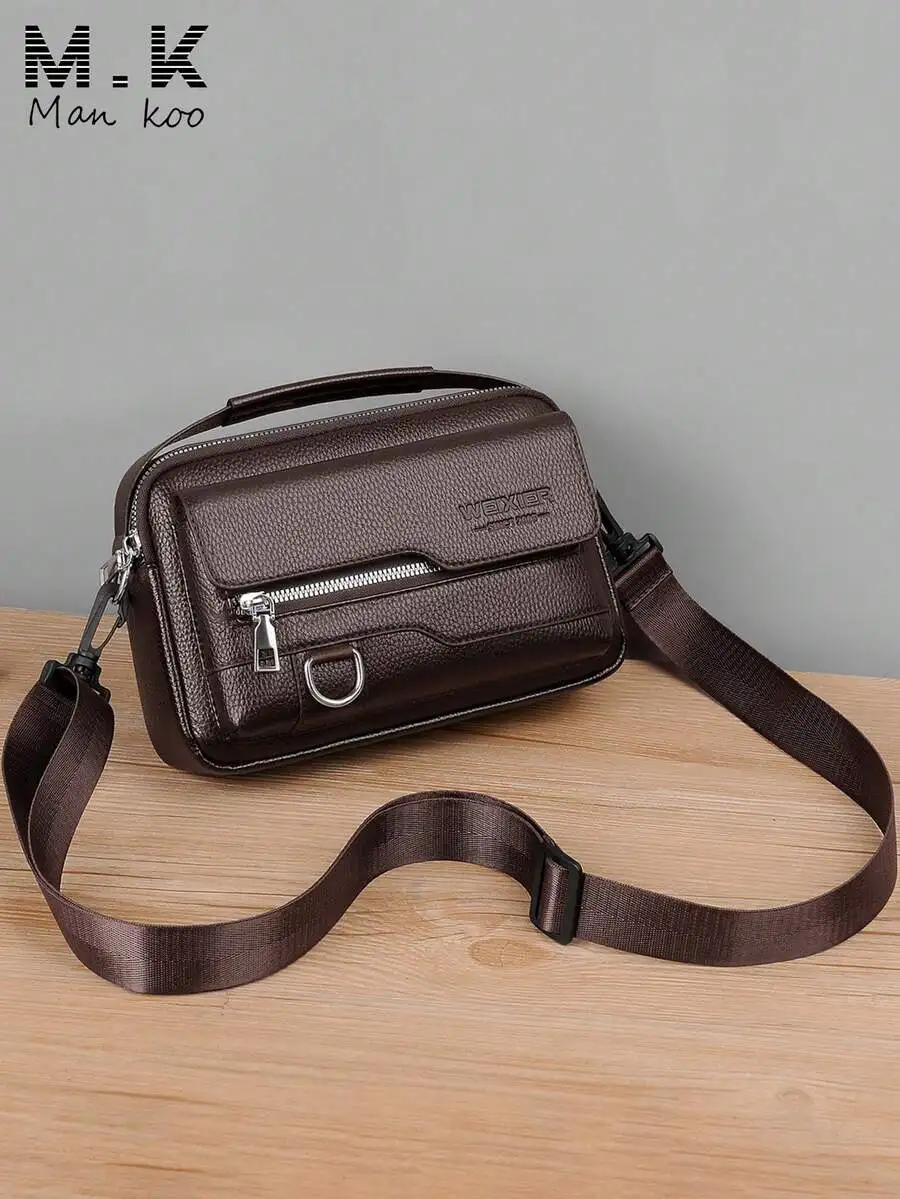 Lightweight Nylon Sling Bag for Men, shoulder crossbody messenger pouch with headphone slot for college work and festival gifts.
Lightweight Nylon Sling Bag for Men, shoulder crossbody messenger pouch with headphone slot for college work and festival gifts.
