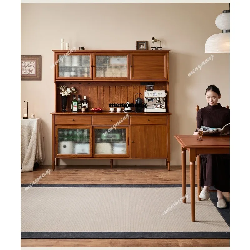 Dining side cabinet retro solid wood storage cabinet antique living room wall locker
Dining side cabinet retro solid wood storage cabinet antique living room wall locker