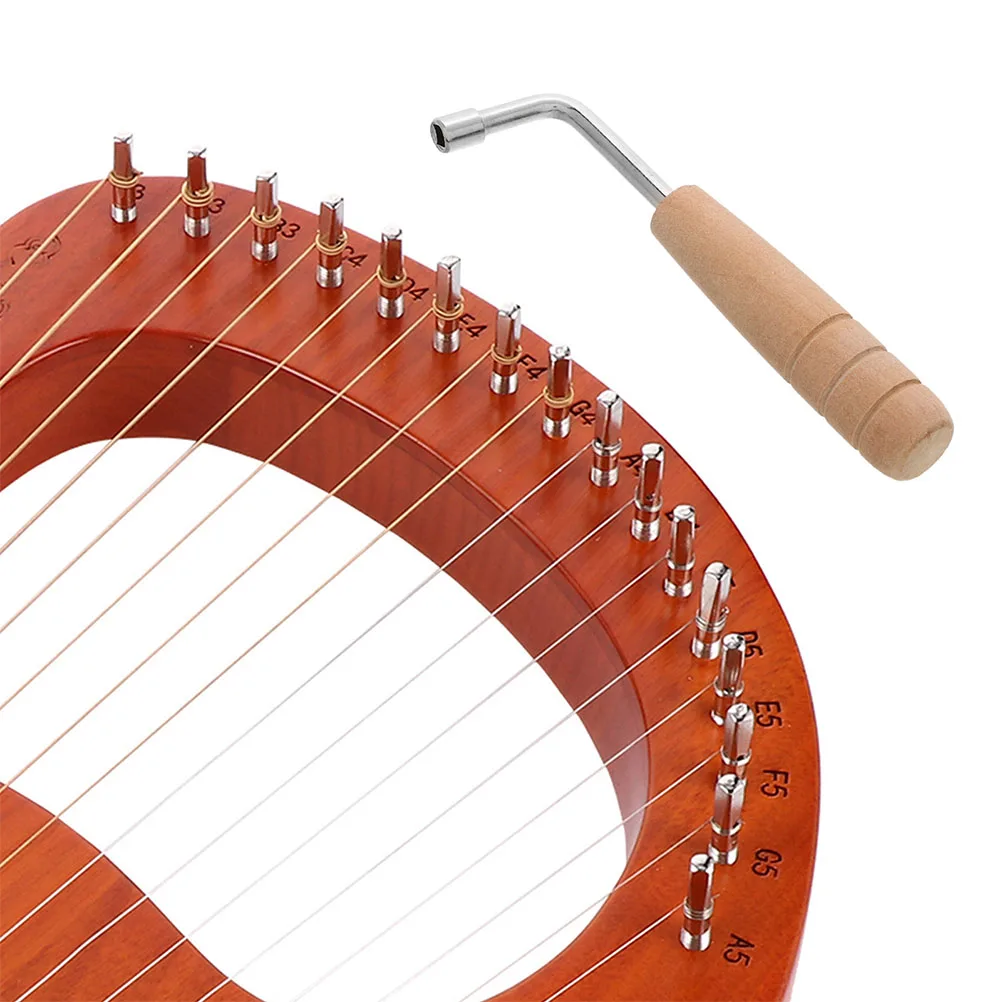 6 Pcs String Tuning Wrench Harp Lyre Tuner Lever Tool Accessories Adjustment Accessory Solid Wood
6 Pcs String Tuning Wrench Harp Lyre Tuner Lever Tool Accessories Adjustment Accessory Solid Wood