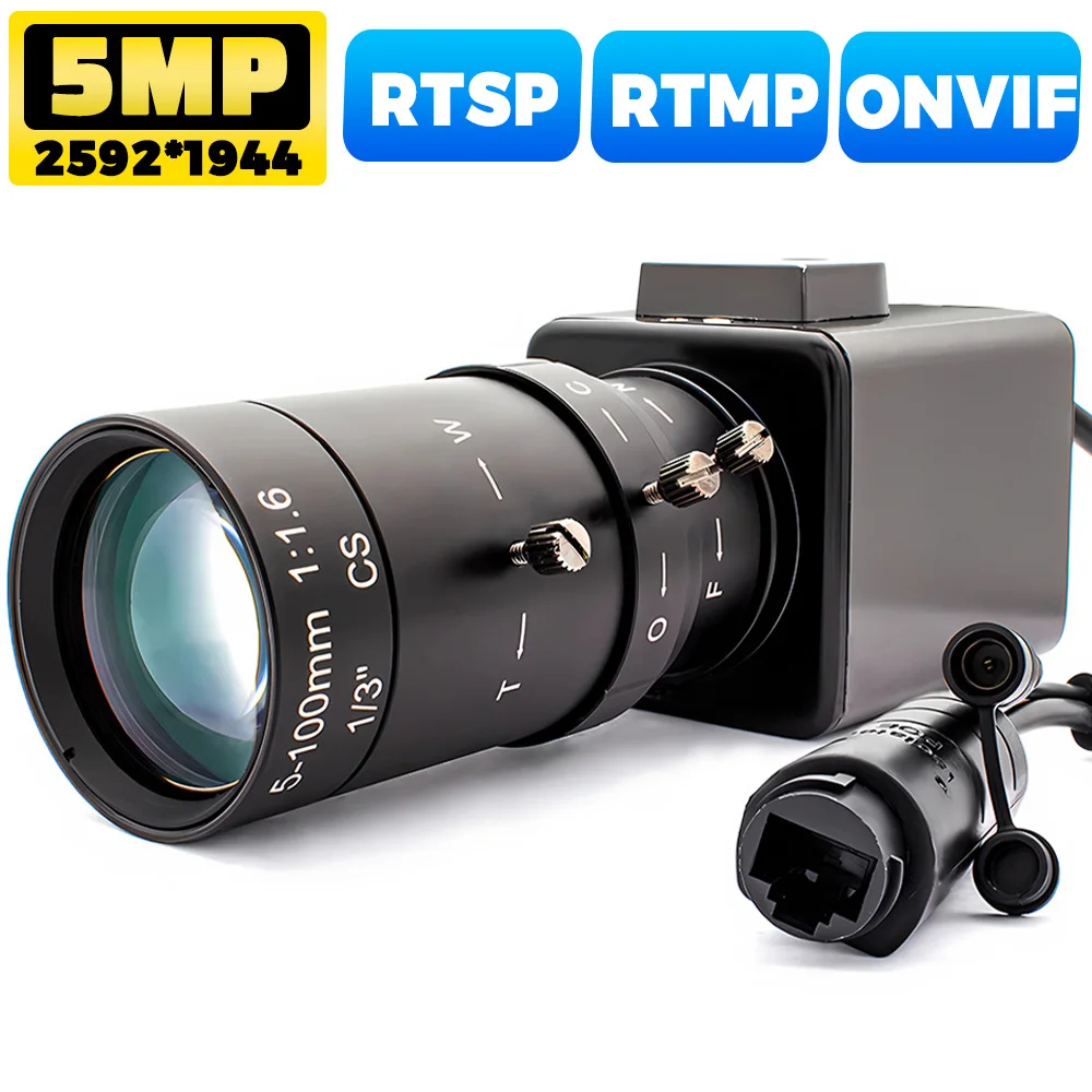 5MP IMX335 POE IP Camera Human Motion Detection Webcam With 20X Zoom Varifocal Lens Support Onvif H.265 RTSP RTMP Photo Snapshot
5MP IMX335 POE IP Camera Human Motion Detection Webcam With 20X Zoom Varifocal Lens Support Onvif H.265 RTSP RTMP Photo Snapshot