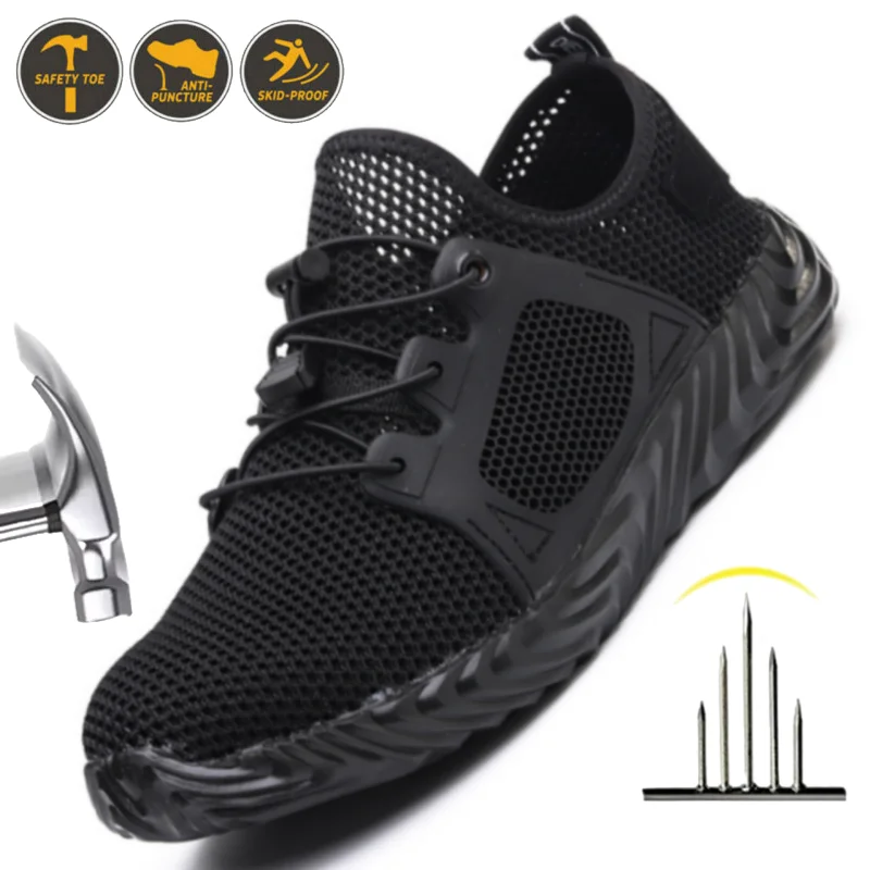 Anti-puncture Steel Toe Non Slip Protection Safety Shoes Lightweight Breathable Sneakers for Men Indestructible Safety Shoes
Anti-puncture Steel Toe Non Slip Protection Safety Shoes Lightweight Breathable Sneakers for Men Indestructible Safety Shoes
