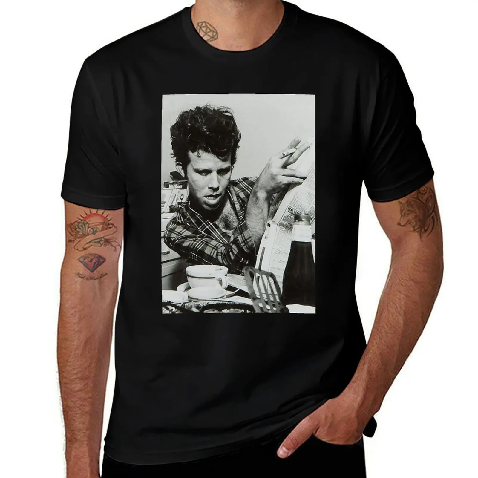 Tom Waits T-Shirt Anime t-shirt Louboutins sports fans plain white t shirts men
Tom Waits T-Shirt Anime t-shirt Louboutins sports fans plain white t shirts men