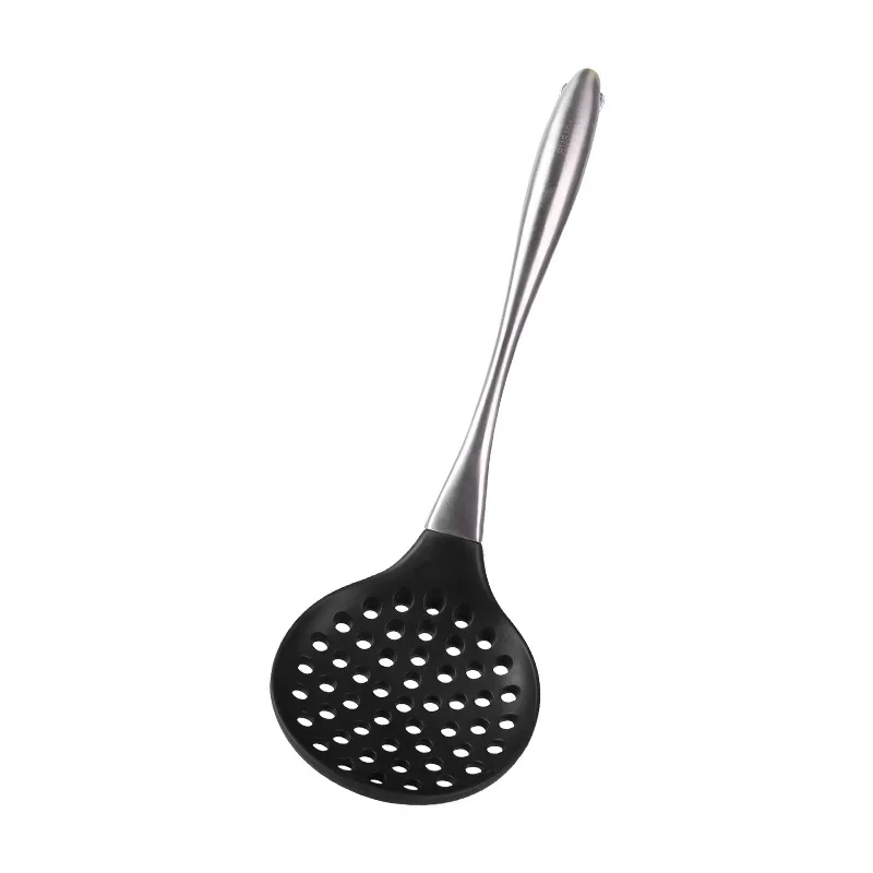 *Stainless Steel Silicone Shovel Spoon Colander Steak With Pasta Spoon Stir Fry Kitchen Cooking Tools
*Stainless Steel Silicone Shovel Spoon Colander Steak With Pasta Spoon Stir Fry Kitchen Cooking Tools