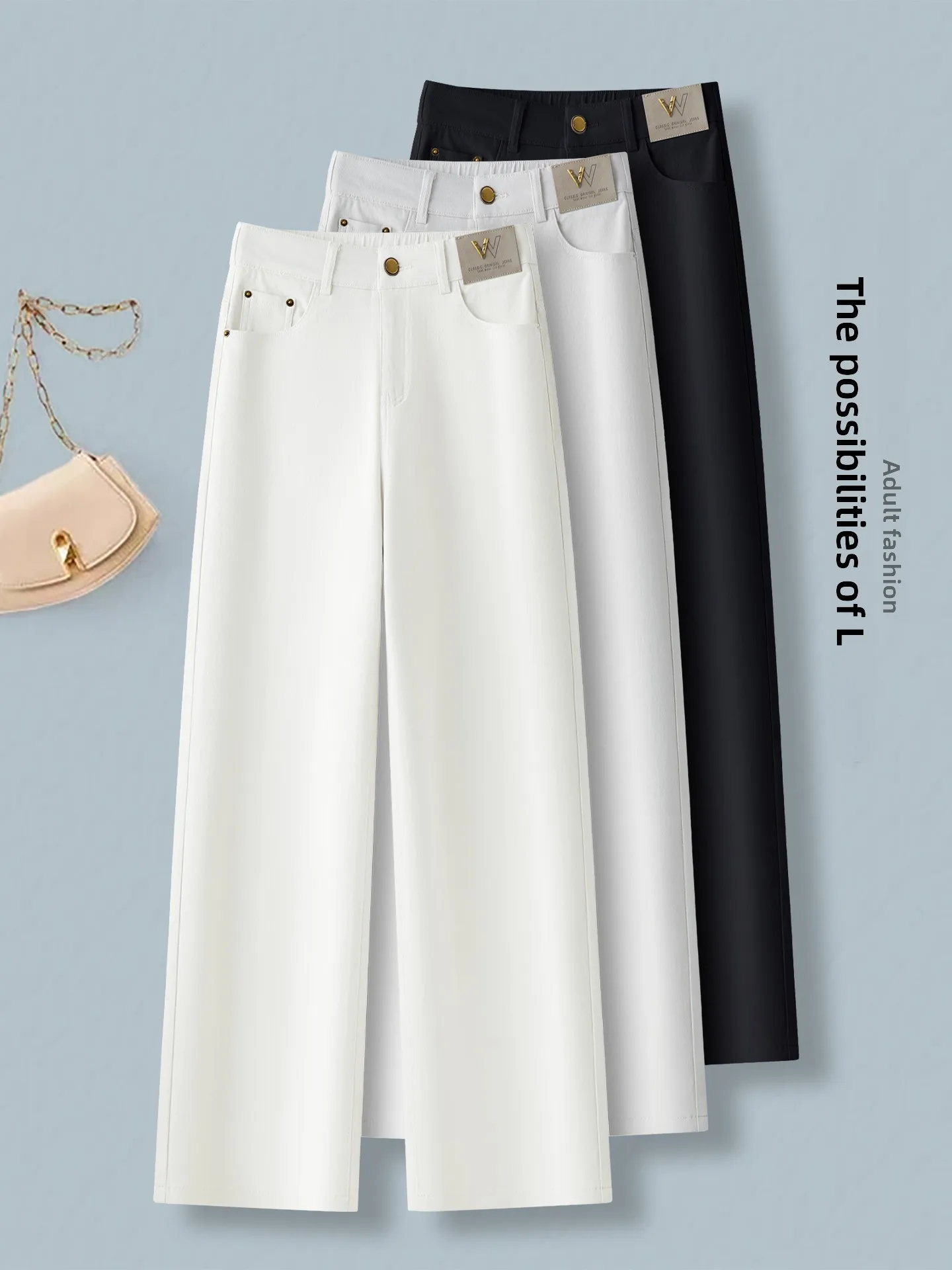 High Waist Slim Fit Wide Leg Jeans Women's Casual Straight Cut Spring Summer New Style Dreamy Elegant Soft Comfortable Denim ...
High Waist Slim Fit Wide Leg Jeans Women's Casual Straight Cut Spring Summer New Style Dreamy Elegant Soft Comfortable Denim ...