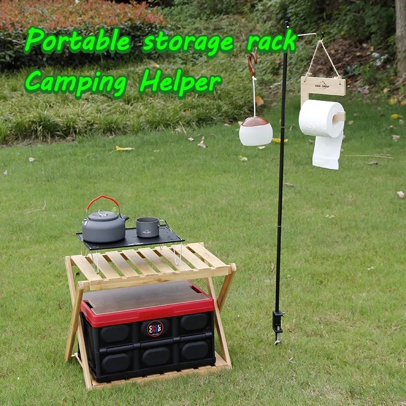 Double-layer Camping Shelf Foldable Wooden Draining Water Outdoor Tables Portable Sturdy Anti-wear Anti-fade Camping Furnishings
Double-layer Camping Shelf Foldable Wooden Draining Water Outdoor Tables Portable Sturdy Anti-wear Anti-fade Camping Furnishings