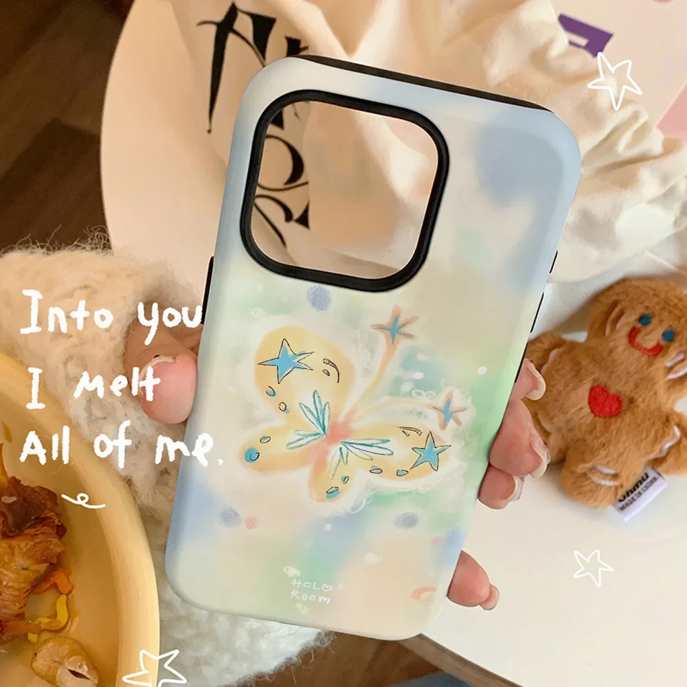 Dreamy Colored Graffiti Butterfly Phone Case for IPHONE 16 15PROMAX 14 13 12 11 PRO XR Acrylic TPU Two in One Mobile Phone Cases
Dreamy Colored Graffiti Butterfly Phone Case for IPHONE 16 15PROMAX 14 13 12 11 PRO XR Acrylic TPU Two in One Mobile Phone Cases
