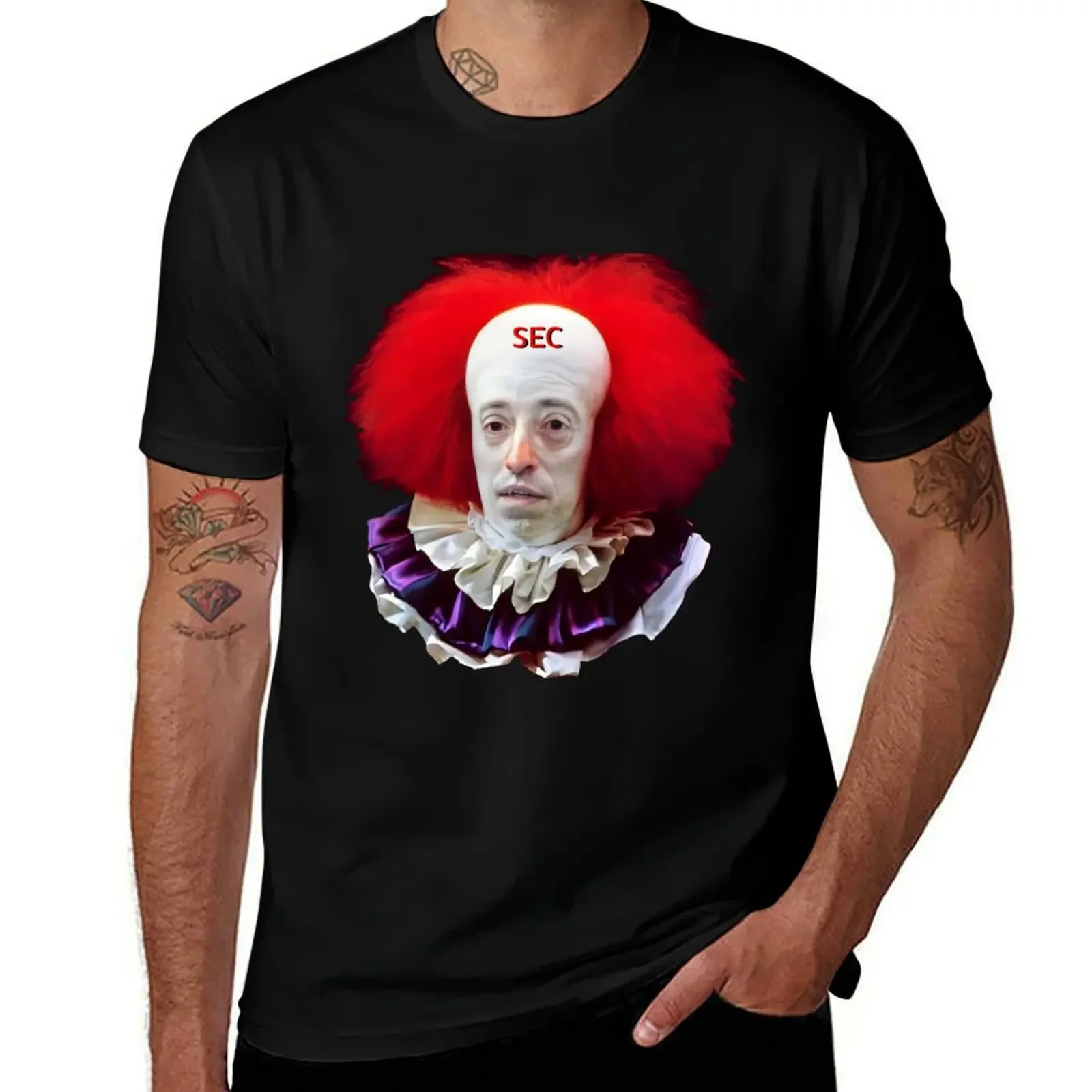 Gary Gensler The Clown T-Shirt blacks custom shirt oversized graphic tee mens designer t shirt
Gary Gensler The Clown T-Shirt blacks custom shirt oversized graphic tee mens designer t shirt