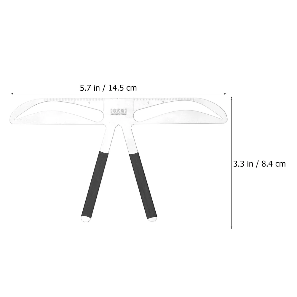 Eyebrow Tattoo Ruler Premium Stainless Steel Portable Eyebrow Measuring Stencil Tool for Professional Tattooing and Beginners
Eyebrow Tattoo Ruler Premium Stainless Steel Portable Eyebrow Measuring Stencil Tool for Professional Tattooing and Beginners