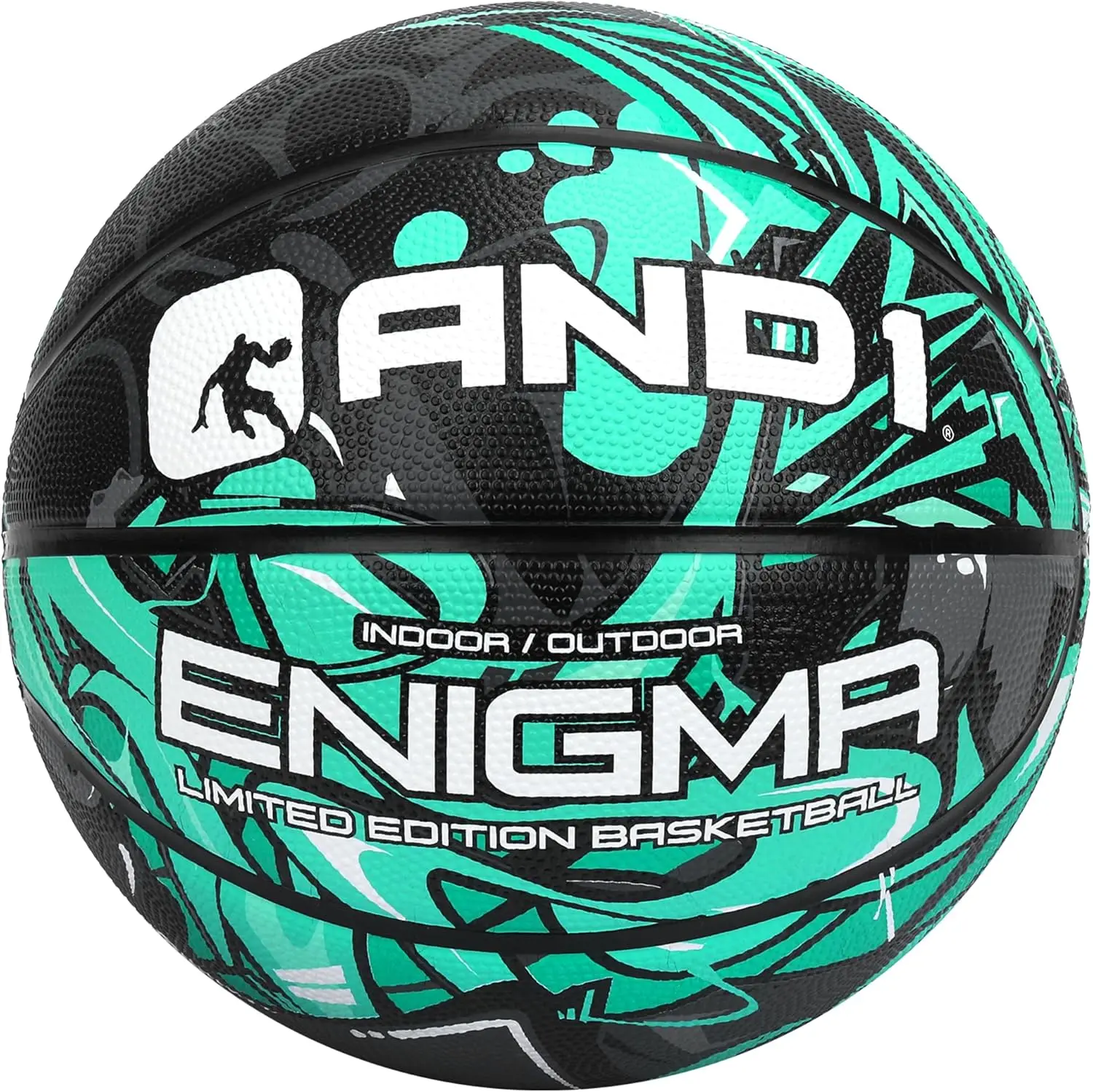 Enigma Basketball - Streetball for Indoor & Outdoor Use, Durable & Deep Channel Design
Enigma Basketball - Streetball for Indoor & Outdoor Use, Durable & Deep Channel Design