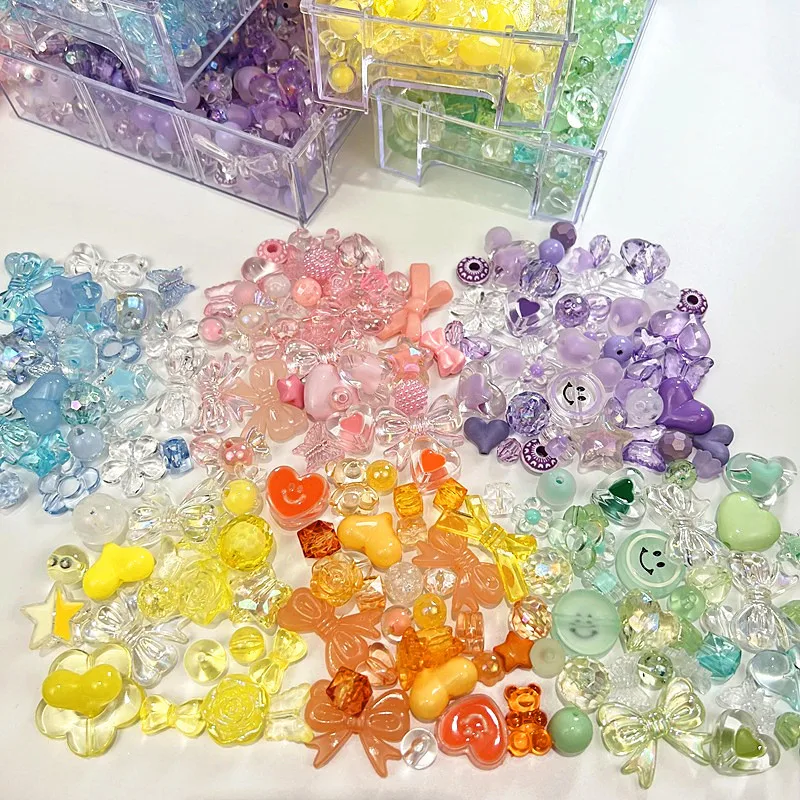 50G Mixing Style Spring Color Acrylic Beads for DIY Jewelry Making Handmade Bracelet Necklace Earrings Accessories
50G Mixing Style Spring Color Acrylic Beads for DIY Jewelry Making Handmade Bracelet Necklace Earrings Accessories