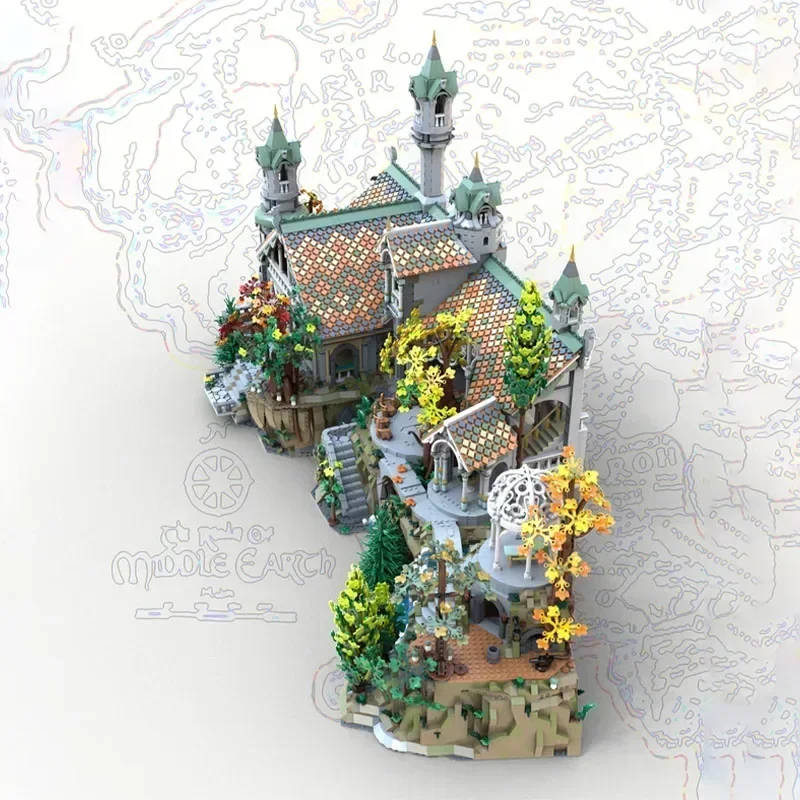Rivendell Extension House And Mountain Base Architecture Moc Building Blocks Model Assembly Toys Children Festival Gifts
Rivendell Extension House And Mountain Base Architecture Moc Building Blocks Model Assembly Toys Children Festival Gifts