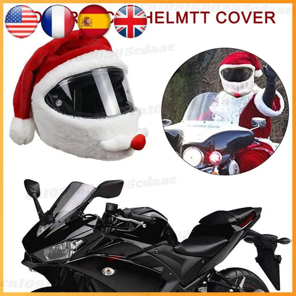 1/2pcs Plush Motorcycle Helmet Cover Cartoon Christmas Santa Claus Hat Cover Decorations Cosplay Props Motorcycle Accessoories
1/2pcs Plush Motorcycle Helmet Cover Cartoon Christmas Santa Claus Hat Cover Decorations Cosplay Props Motorcycle Accessoories