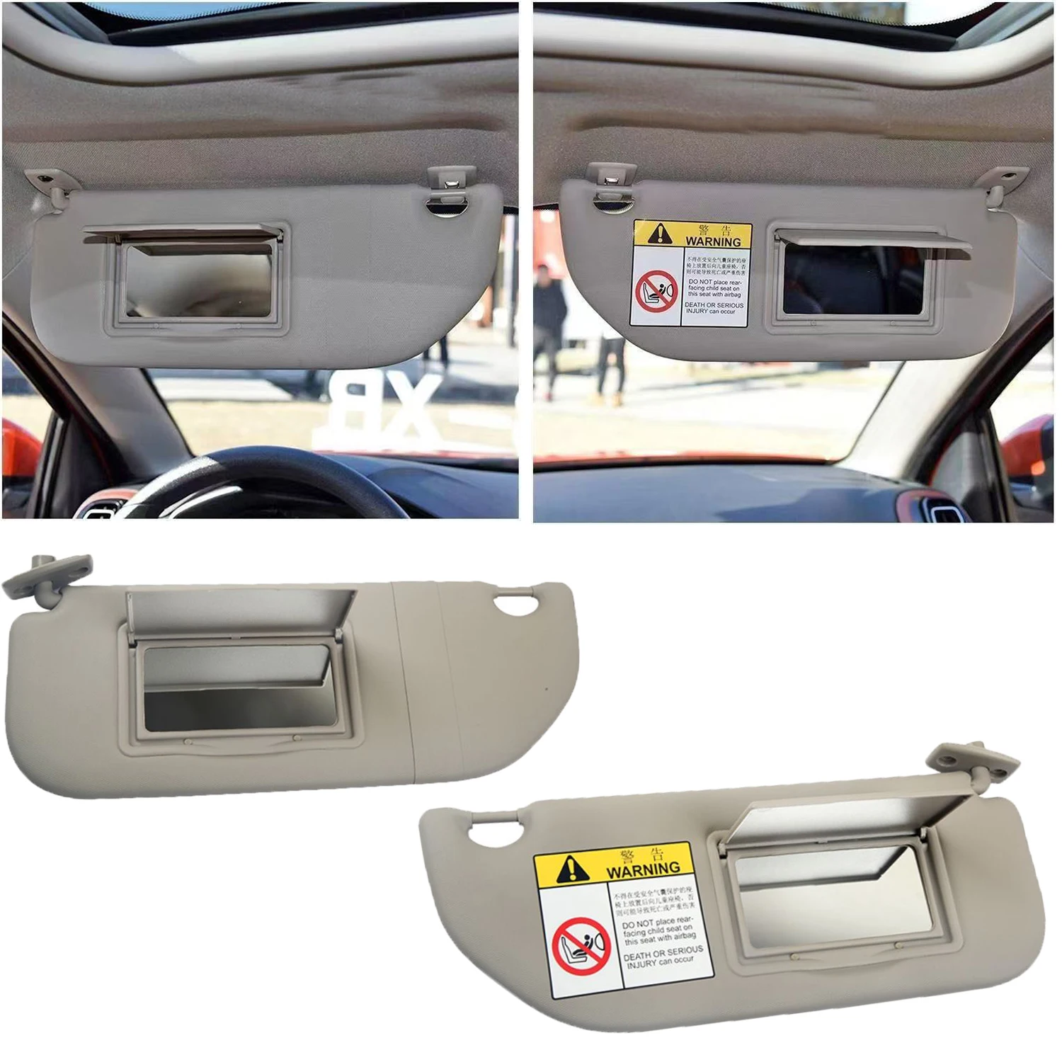 Car Sun Visor Shade Board Replaces For Peugeot 301 for Citroen C3 Spare Parts 98038432DS/98038433DS Left Right Side Sun Visor
Car Sun Visor Shade Board Replaces For Peugeot 301 for Citroen C3 Spare Parts 98038432DS/98038433DS Left Right Side Sun Visor