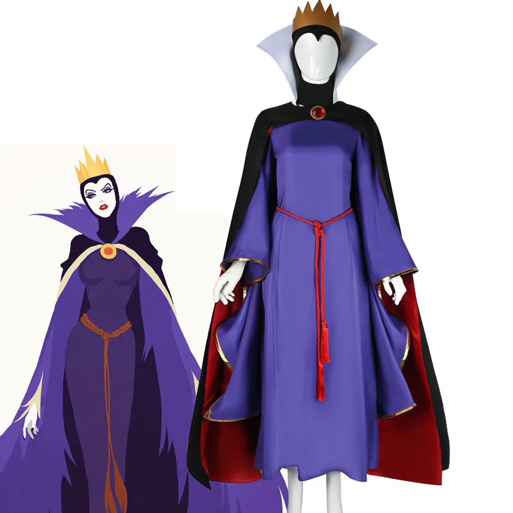 Хэллоуин Злая Королева Косплей Костюм Сценическое Представление Наряд Белоснежка Мачеха Токсичная Королева Ведьма Игровой Костюм
Хэллоуин Злая Королева Косплей Костюм Сценическое Представление Наряд Белоснежка Мачеха Токсичная Королева Ведьма Игровой Костюм