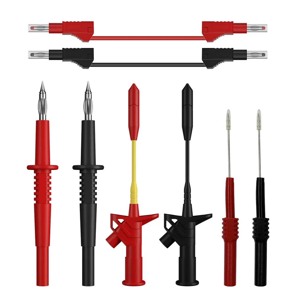 Multimeter Test Lead Kits Set Essential Automotive Electronic Connectors Cables Hand Tool Tester New! 70pcs Whole Set
Multimeter Test Lead Kits Set Essential Automotive Electronic Connectors Cables Hand Tool Tester New! 70pcs Whole Set