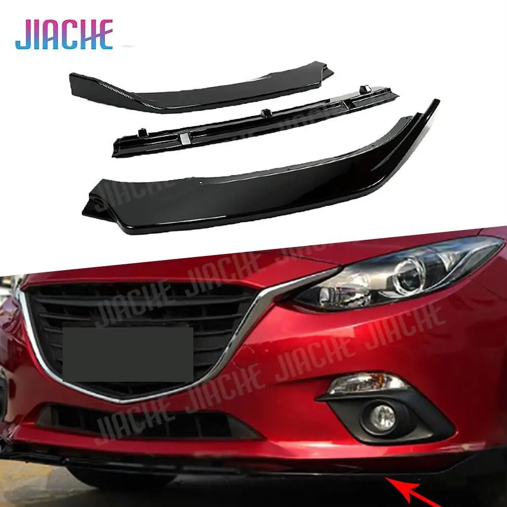 For MAZDA 3 Axela 2014-2019 Front Lower Bumper Lip Spoiler Splitter Diffuser Cover Guard Protector ABS Gloss Black Tuning
For MAZDA 3 Axela 2014-2019 Front Lower Bumper Lip Spoiler Splitter Diffuser Cover Guard Protector ABS Gloss Black Tuning