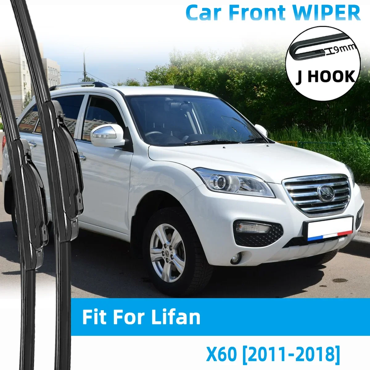 Front Wiper Accessorie Double Rubber Car Wipers for Lifan X60 2011-2018 Wipers Brushes New Upgraded 2017 2016 2015 2014
Front Wiper Accessorie Double Rubber Car Wipers for Lifan X60 2011-2018 Wipers Brushes New Upgraded 2017 2016 2015 2014