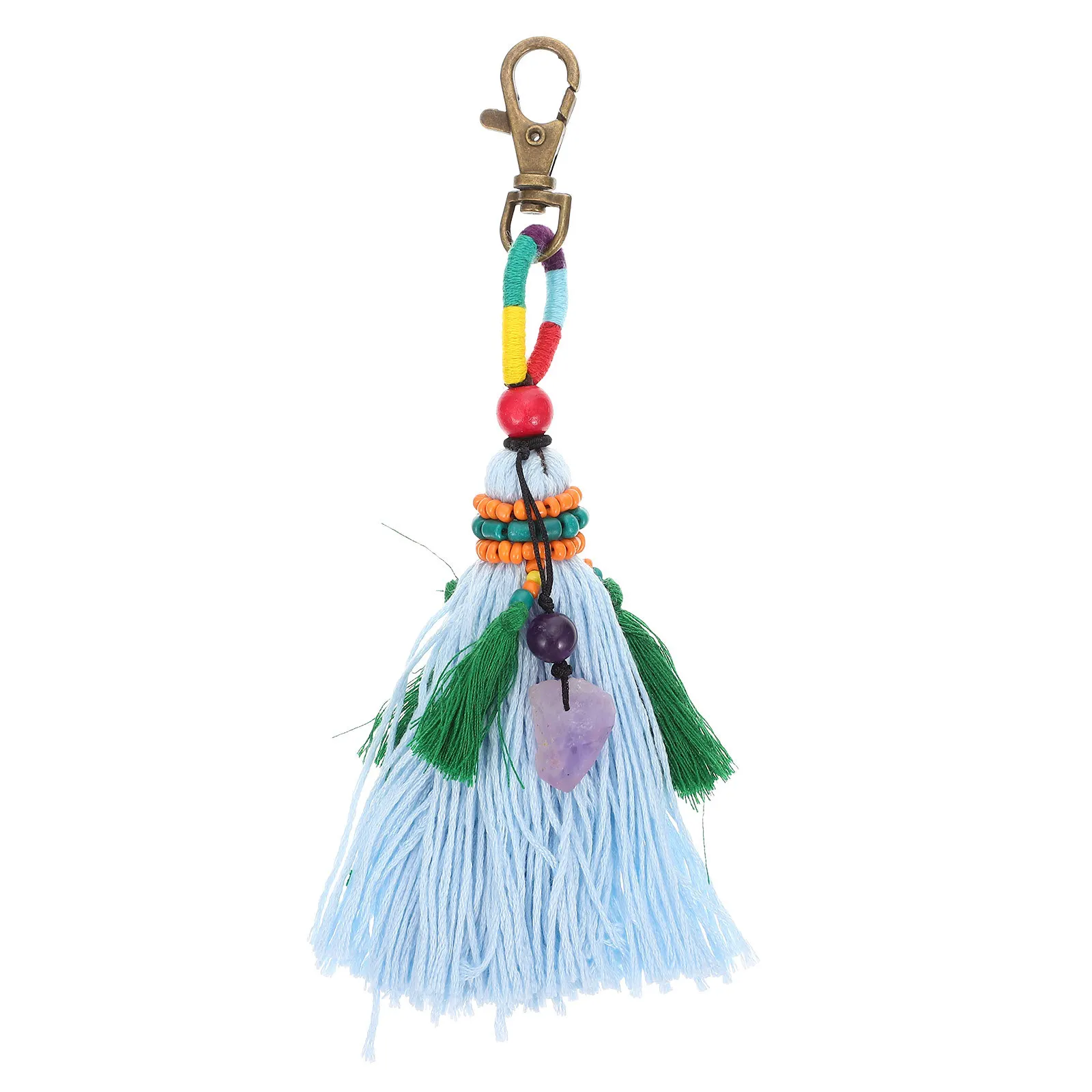 Bohemian Braided Pendant Tassel Car Decor Keychain Charm Rear View Mirror Hanging Accessories Bag Decoration Gift
Bohemian Braided Pendant Tassel Car Decor Keychain Charm Rear View Mirror Hanging Accessories Bag Decoration Gift