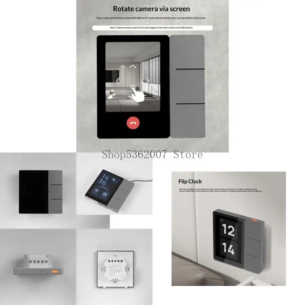 Center Control Touch Panel WiFi Control Panel Multiple Scene Automation 40JB