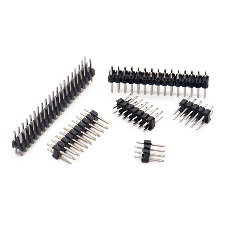 1000 шт. 2,54 мм двухрядный штыревой разъем 2/3/4/5/6/8/10/12/20/40-контактный медный штифт длиной 11,5 мм 
1000 шт. 2,54 мм двухрядный штыревой разъем 2/3/4/5/6/8/10/12/20/40-контактный медный штифт длиной 11,5 мм