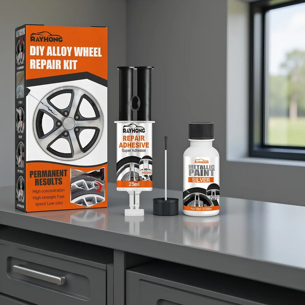 Professional Alloy Wheel Repair Kit, Scratch Remover and Polish to Restore Damaged Rims to Like-New Condition
Professional Alloy Wheel Repair Kit, Scratch Remover and Polish to Restore Damaged Rims to Like-New Condition